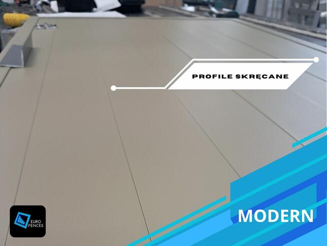 Nowoczesne ogrodzenie aluminiowe!