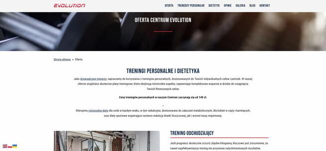 Treningi personalne i dietetyka