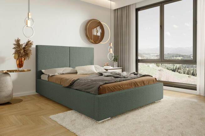 Łóżko tapicerowane sypialniane 160x200 CLOUD