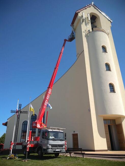 Podnośnik koszowy Puck Władysławowo Reda Wejherowo Rumia Hel