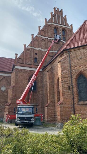 Podnośnik koszowy Puck Władysławowo Reda Wejherowo Rumia Hel