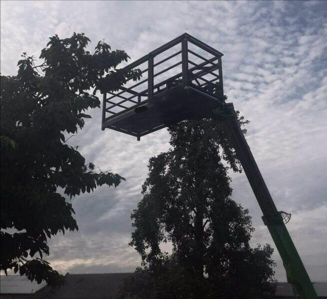 kosz do ładowarki , platforma