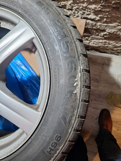 koła z oponami zimowymi 21560R17