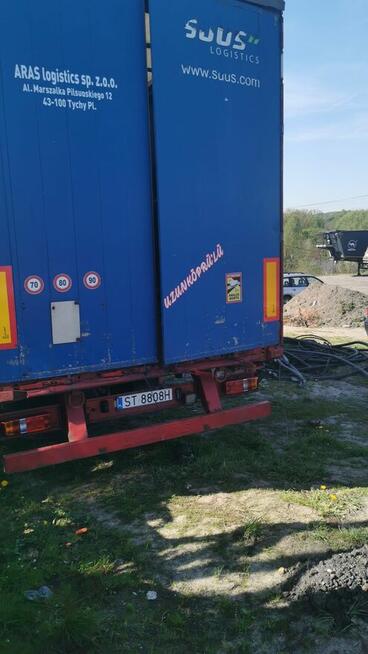 SPRZEDAM NACZEPĘ KRONE 2001r NA PODUSZKACH