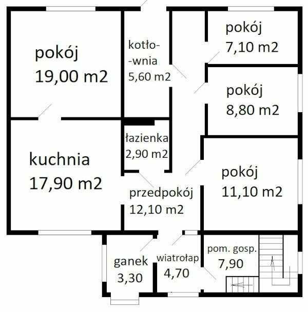 Dom na działce 4100 m2, Wiszniów, gm. Mircze