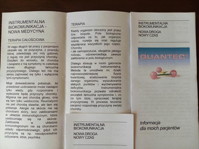 biorezonans najnowsza wersja QUANTEC PRO z ModPsychosomatyka