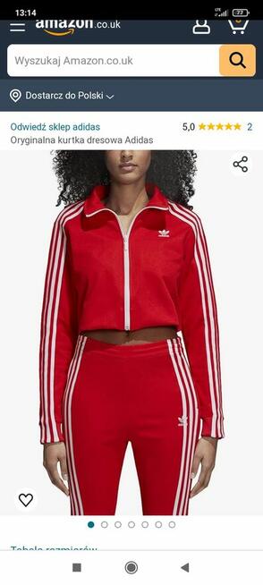 Adidas bluza krótka rozmiar S