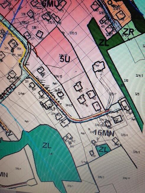 Myślenice Zarabie, działka komercyjna 60a