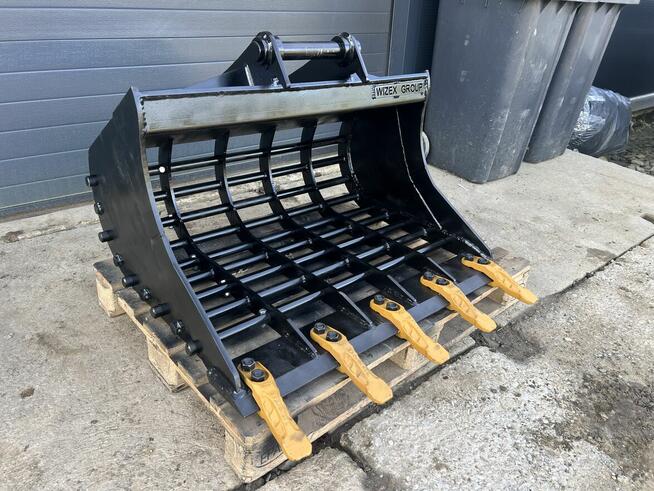 Łyżka podsiębierna ażurowa 100cm 3,6-5,5t wyciągane sworznie