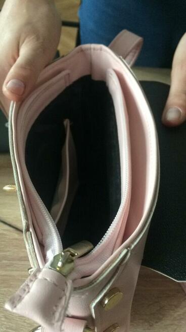 Różowa Damska Torebka Lara Bagii. Polecam.