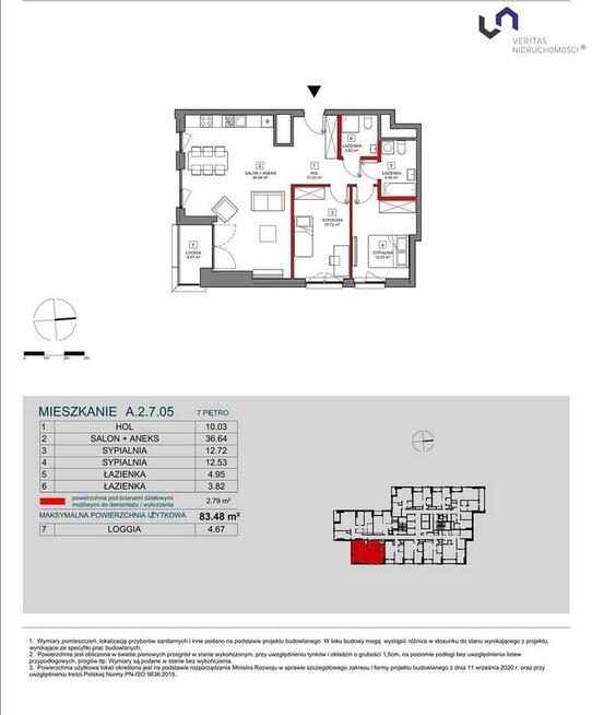 Mieszkanie Katowice Koszutka, Słoneczna
