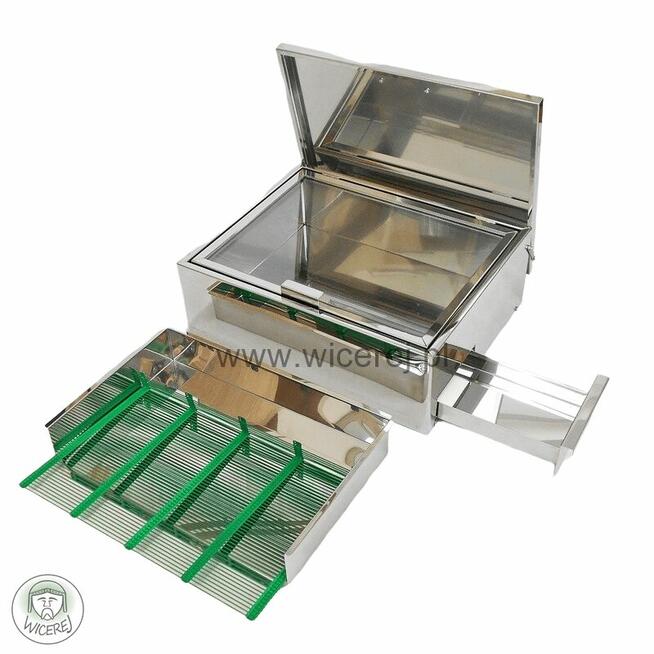 Topiarka Słoneczna do wosku pszczelego, Stal Nierdzewna