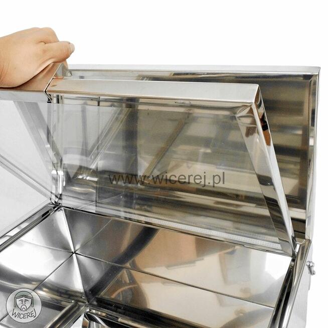 Topiarka Słoneczna do wosku pszczelego, Stal Nierdzewna