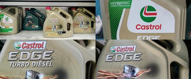 Castrol 5W30, 5W40, 0W30 Full Synt 4l Oryginal 2024r DOSTAWA