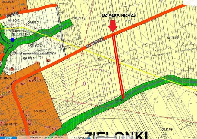 Sprzedam działkę - ZIELONKI