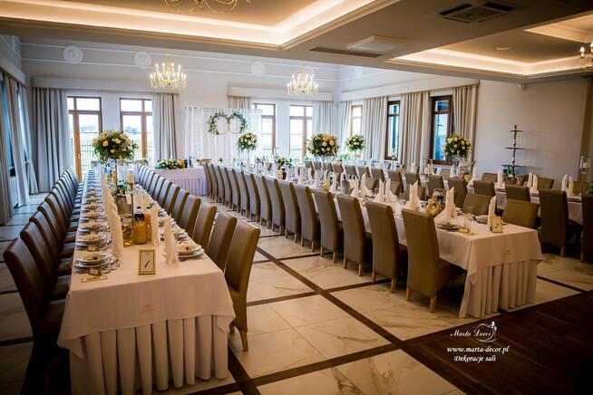 Dekoracje ślubne MARTADECOR kościół Trojmiasto