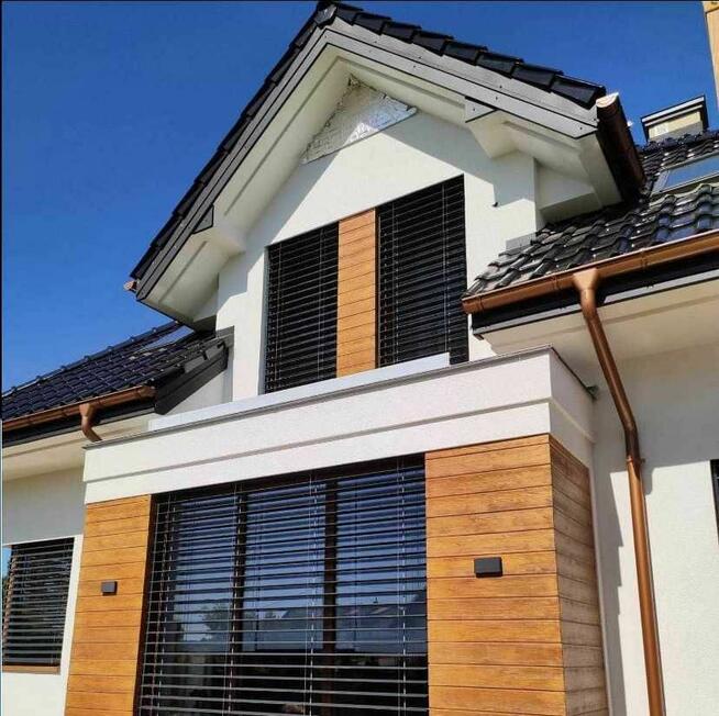 Deska elewacyjna lamela panele zewnętrzne imitacja drewna