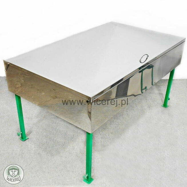 Topiarka Słoneczna Duża 3 ramkowa Nierdzewna wytop wosku