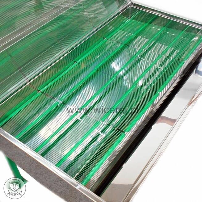 Topiarka Słoneczna Duża 3 ramkowa Nierdzewna wytop wosku