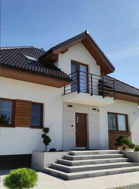 Deska elewacyjna lamela panele zewnętrzne imitacja drewna