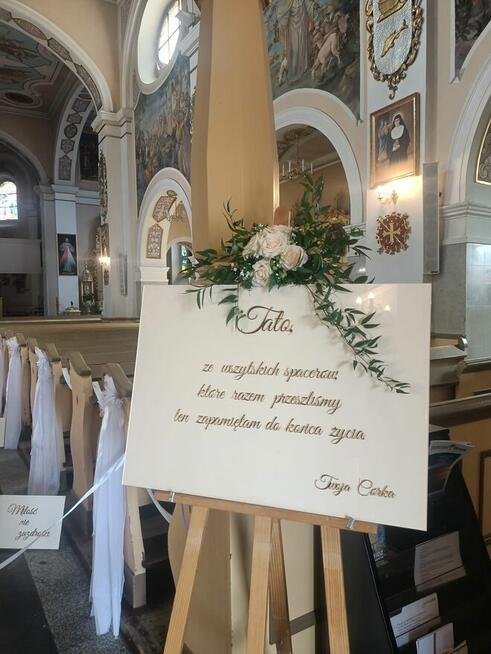 Dekoracje ślubne MARTADECOR kościół Trojmiasto
