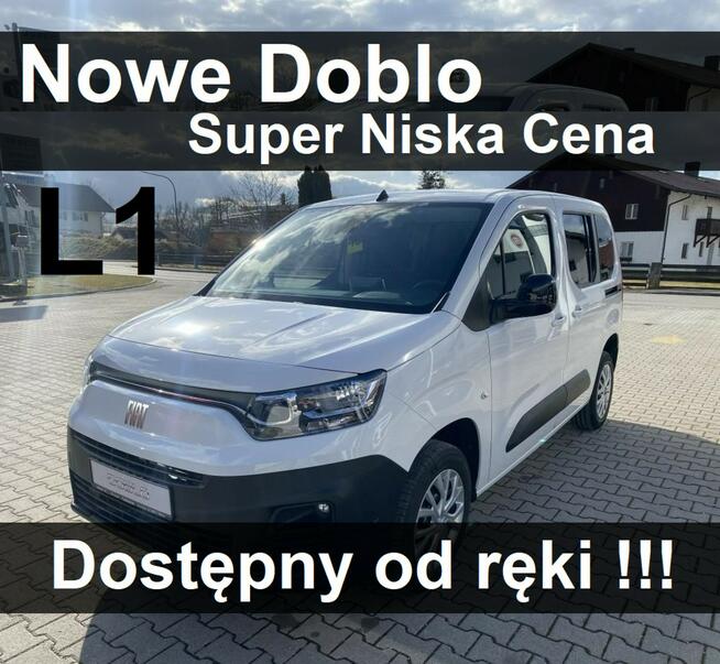 Nowe Doblo L1 110KM Super Niska Cena Dostępny od ręki 1157 zł