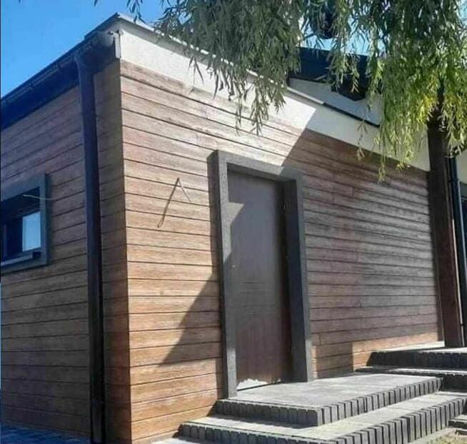 Deska elewacyjna lamela panele zewnętrzne imitacja drewna