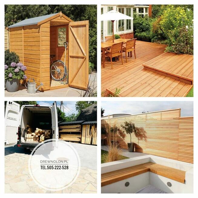 deski , kantówki , podbitka dachowa , deski tarasowe