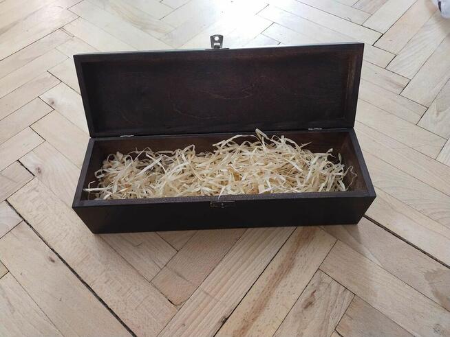 Skrzynka drewniana na alkohol Piotr urodziny Krakow