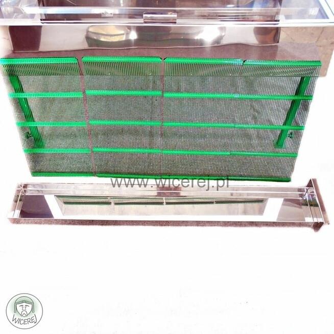 Topiarka Słoneczna Duża 3 ramkowa Nierdzewna wytop wosku