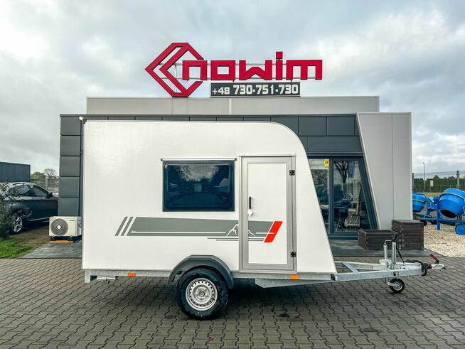 Przyczepa kempingowa minikemping kamper ciężarowa Nowim 1300