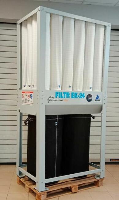 FILTR EK-24/ odciąg trocin o wydajności 4800 m³/h -producent