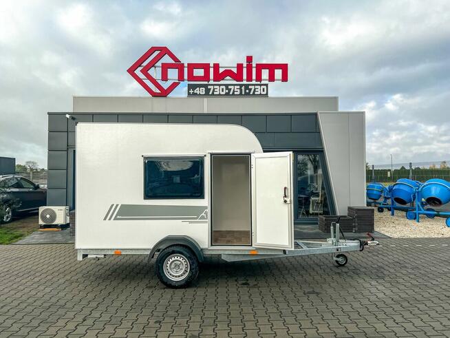 Przyczepa kempingowa minikemping kamper ciężarowa Nowim 1300
