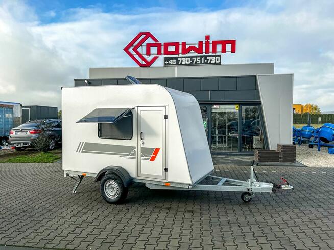 Przyczepa kempingowa minikemping kamper ciężarowa Nowim 1300