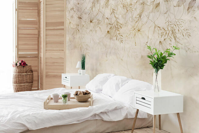 Tapeta boho do sypialni