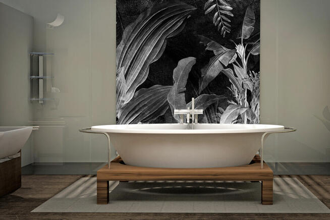 Czarno biała fototapeta