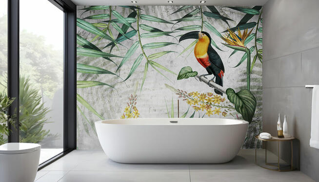 Tapeta tropikalne liscie