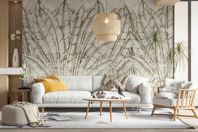 Tapeta boho do salonu