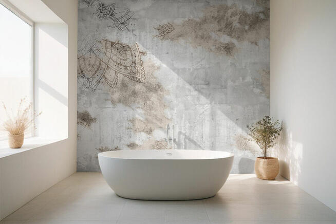 Tapeta imitacja betonu