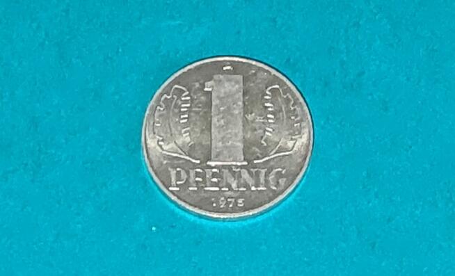 1 Pfenning 1975r Moneta Starocia