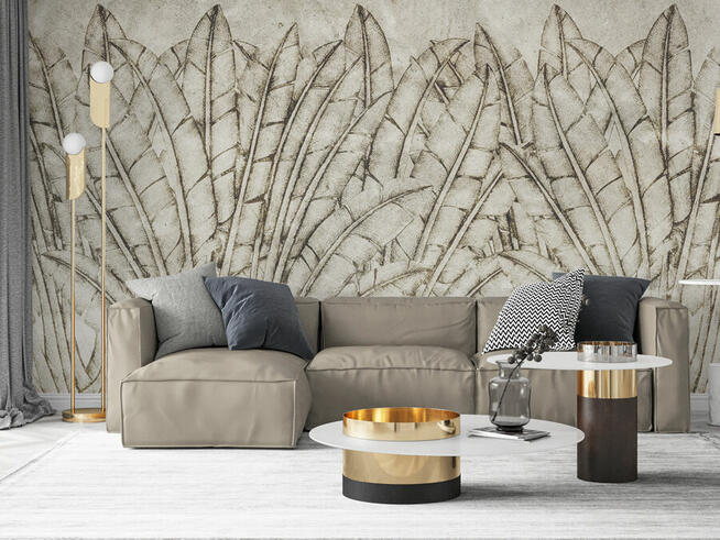 Tapeta boho do salonu