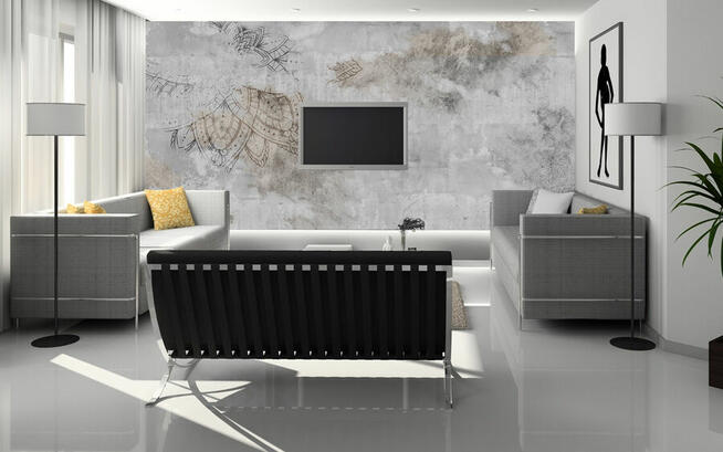 Tapeta imitacja betonu