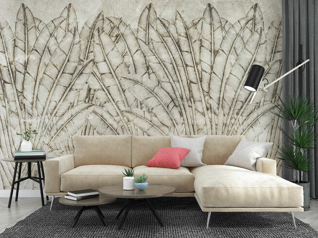 Tapeta boho do salonu