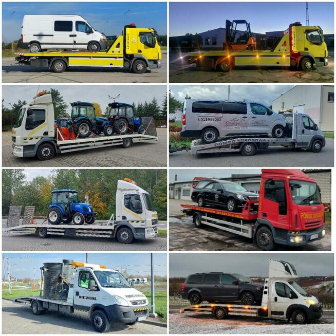 Usługi transportowe LAWETA POMOC DROGOWA