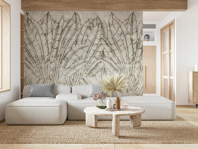 Tapeta boho do salonu