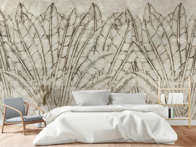 Tapeta boho do salonu