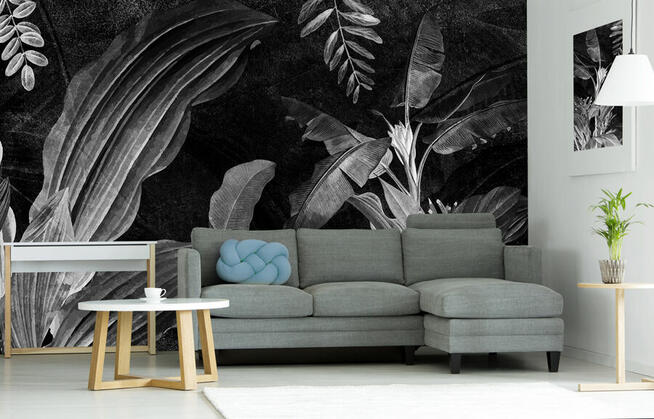 Czarno biała fototapeta