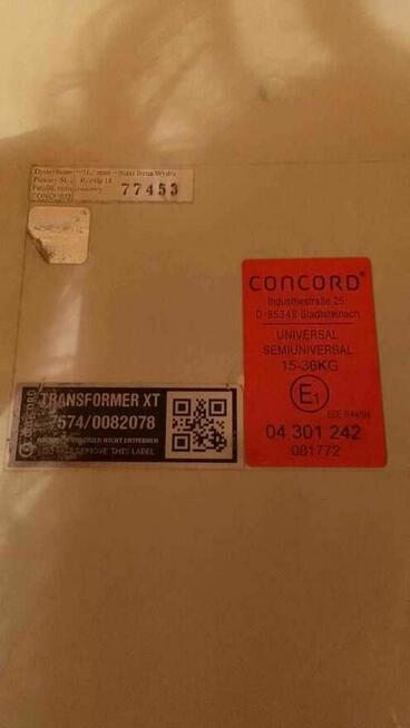 Fotelik samochodowy 15-13 kg