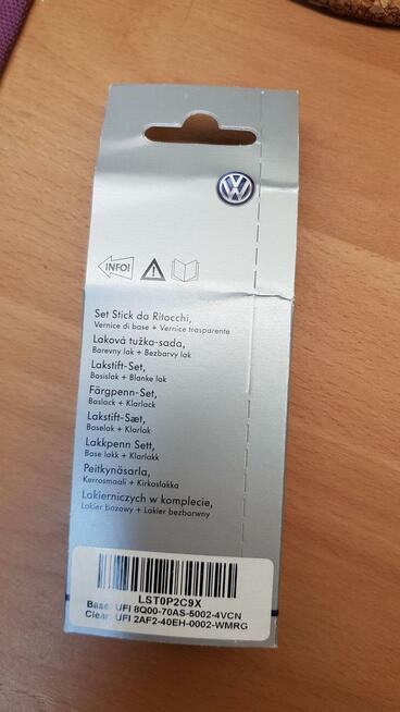 Zestaw do robienia zaprawek Audi VW Seat Skoda LST OP2 C