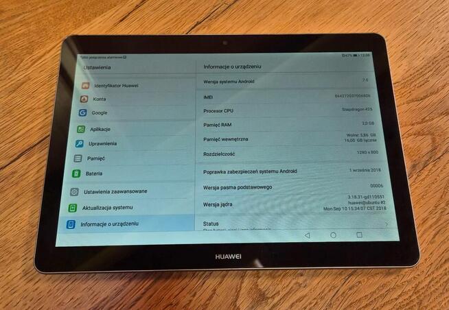Tablet HUAWEI MediaPad T3 10